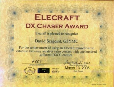 Elecraft Award